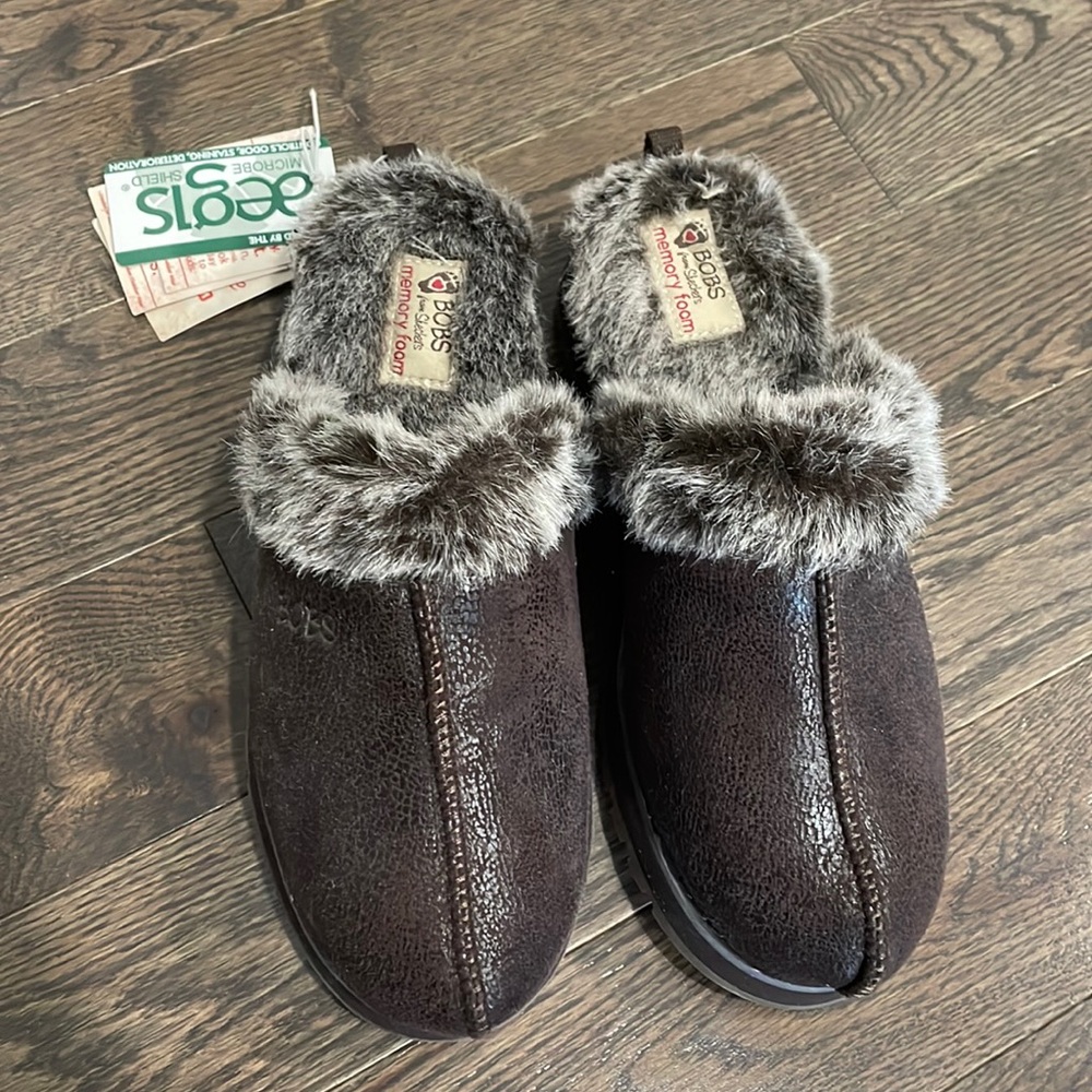 NWT BOBS from Sketchers Memory Foam Slippers